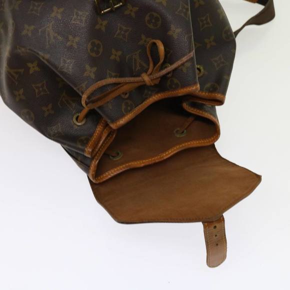 LOUIS VUITTON Monogram Montsouris GM Backpack M51135 LV Auth 62696 - Picture 10 of 16